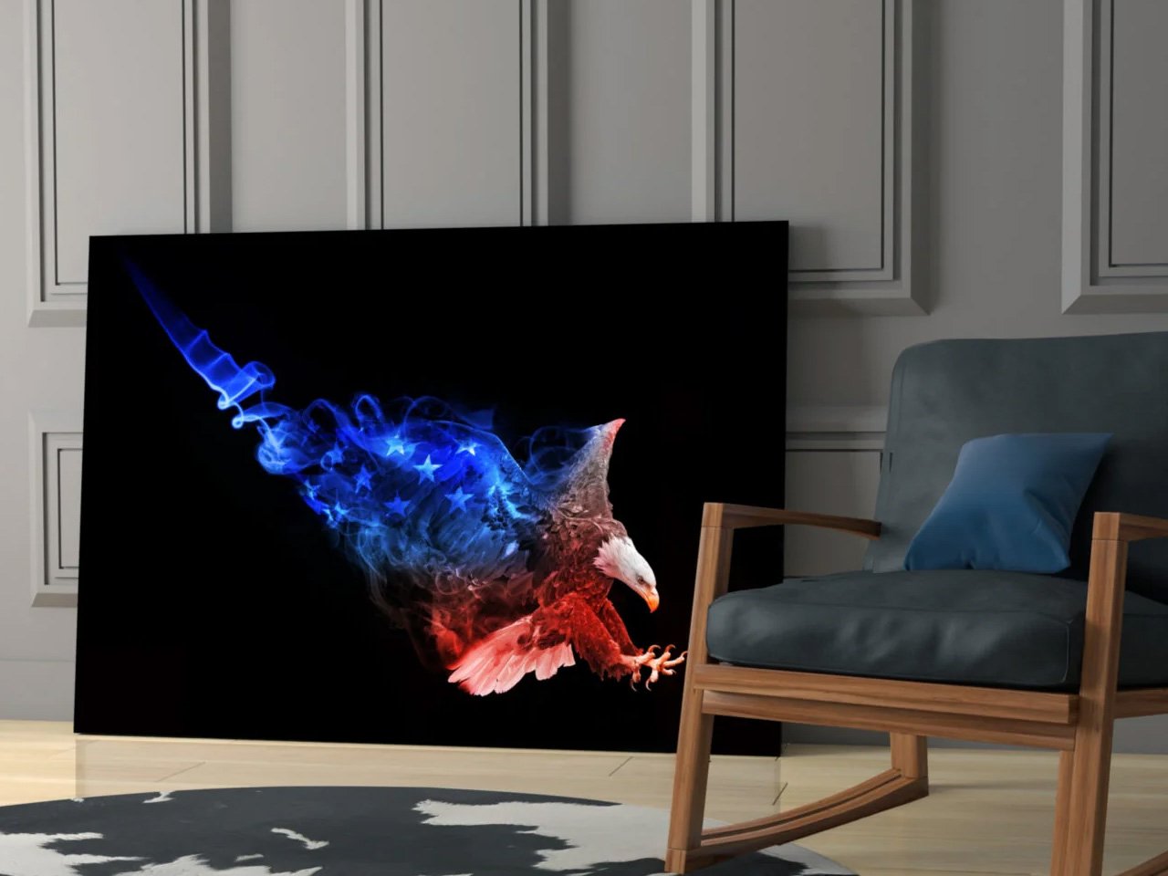 Eagle Acrylic Wall Decor